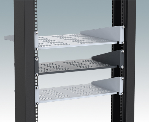 Universal 19" cantilever rack shelves