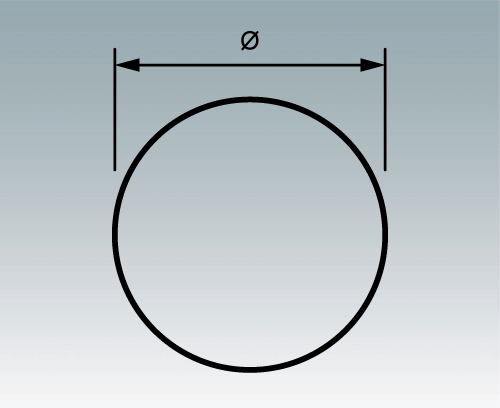 M0000800 Round Cutout