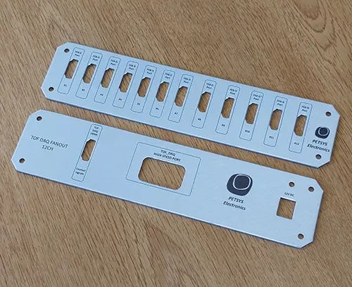 Custom design front panel