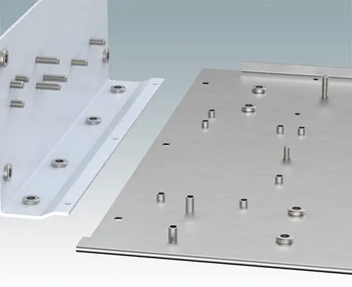 Huge selection of threaded inserts, studs, fixing pillars, earth tags etc.