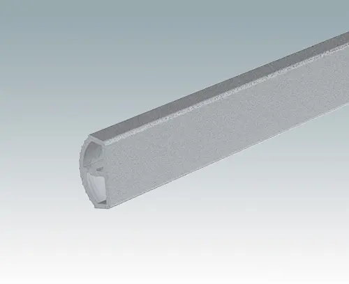 M50930-xxx Handle profile, RAL 9006