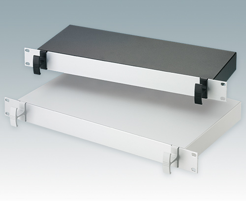 19 Rack Mount Steel Chassis, 1U Height and 300mm Deep