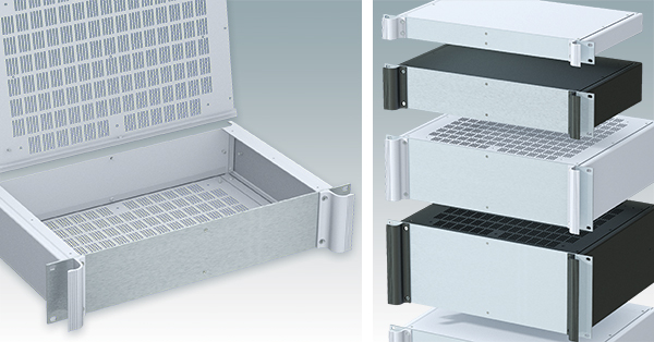 Combimet 19" rack cases range