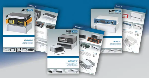 New METCASE 19" enclosures catalogues